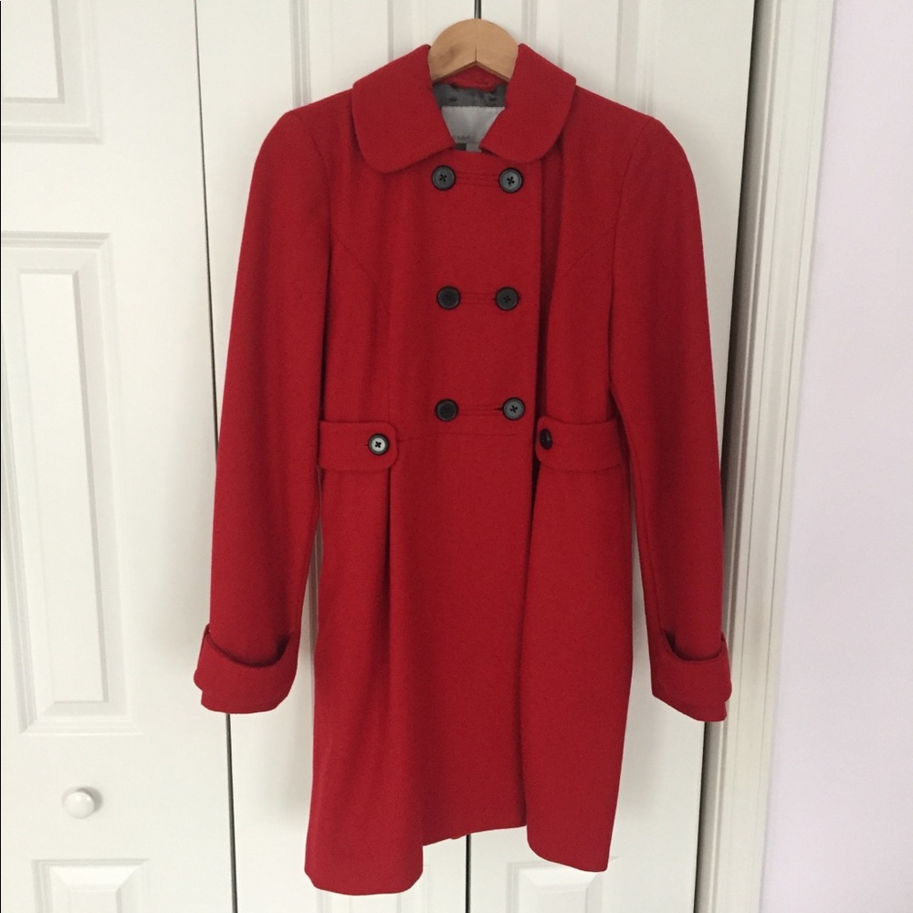 Red Peacoat
